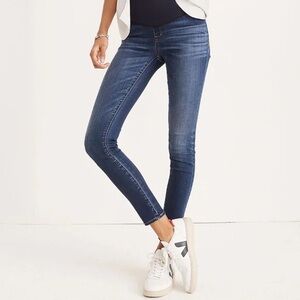 Madewell maternity over-the-bump skinny jeans